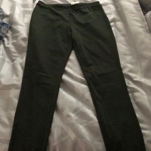 Khaki green leggings